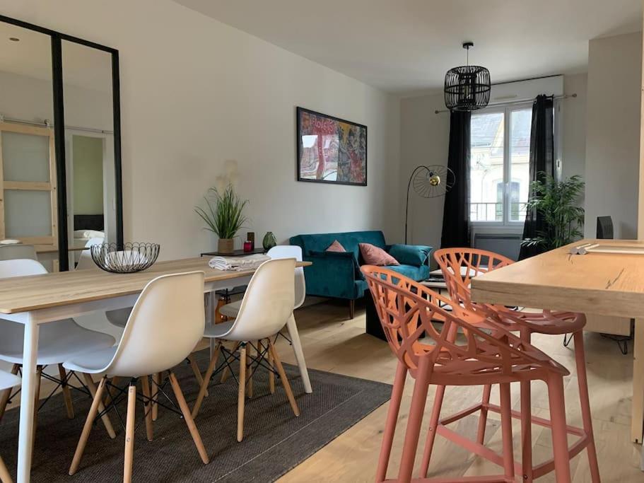 Appartements De Standing Centre Ville, Gare, Jardin,Terrasse Le Mans Luaran gambar