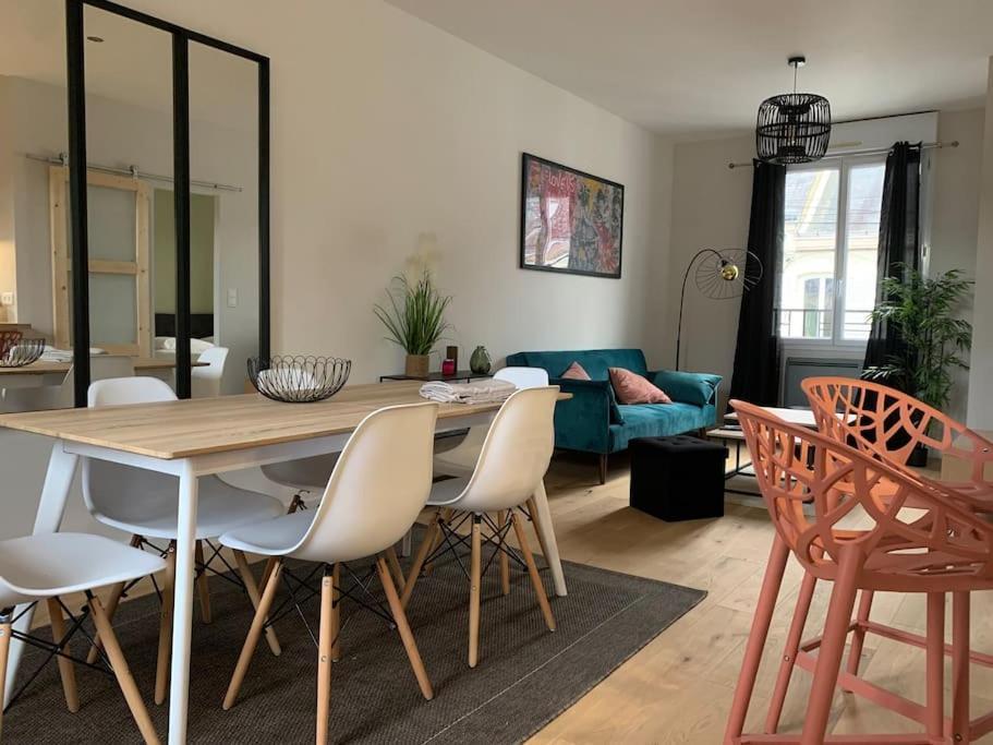 Appartements De Standing Centre Ville, Gare, Jardin,Terrasse Le Mans Luaran gambar