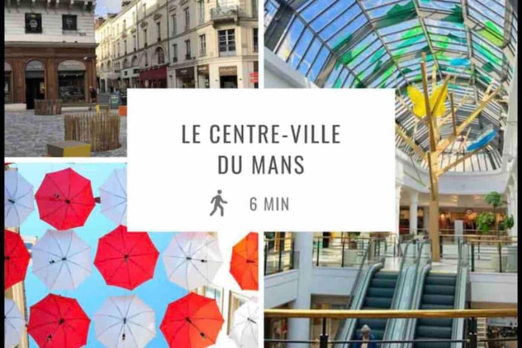 Appartements De Standing Centre Ville, Gare, Jardin,Terrasse Le Mans Luaran gambar