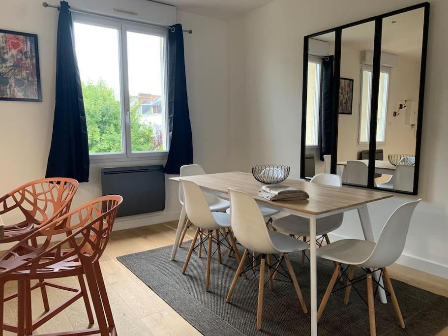 Appartements De Standing Centre Ville, Gare, Jardin,Terrasse Le Mans Luaran gambar
